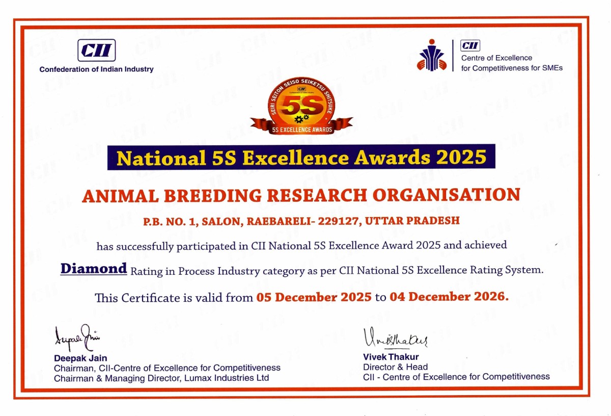 5S certification from CII valid till 04.12.2026